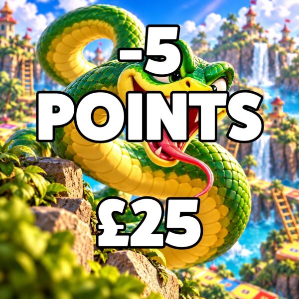 Snake | -5 points | £25 Cash